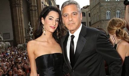 George Clooney is married to Amal.